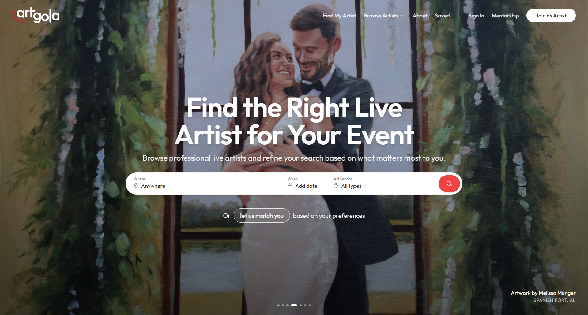 Artgola — Artist Marketplace