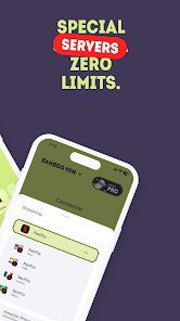 BambooVPN mobile screen 2