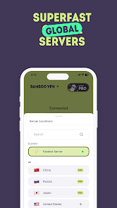 BambooVPN mobile screen 3