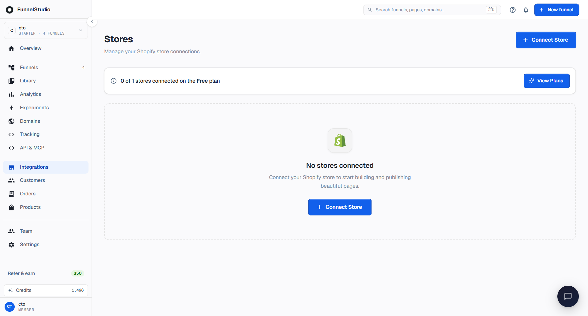 FunnelStudio — custom domain setup